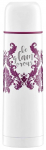 Termos Ambition Glamour, 0.5 l, valge/violetne
