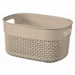 Korv, pesule /esemete hoidmiseks Curver Filo, 6 l, beež v., 26.6 x 22 x 15 cm