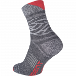 Sokid meeste Assent Owaka, punane/hall, 39-40 suurus