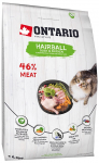 Kuiv kassitoit Ontario Hairball, pardiliha, 6.5 kg
