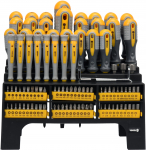 Kruvikeeraja ja otsiku komplekt Vorel T60750, 100 tk