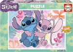 Pusle Educa Disney Stitch, 28 cm x 40 cm, 300 tk, mitmev&auml;rviline