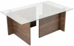 Kohvilaud Nordure Vetrino, pruun v., 65 cm x 105 cm x 40 cm