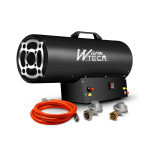 Gaasik&uuml;tteseade Warm Tech, 50000 W