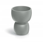 Lillepott Prosperplast DUALA ROUND TDR40-106GR, plastik, &Oslash; 40 cm, hall v.