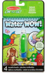 Joonistustarvik Melissa & Doug Water Wow Animals, roheline v.