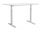 Kirjutuslaud reguleeritava k&otilde;rgusega Sun-Flex EasyDesk Adapt III, valge v.