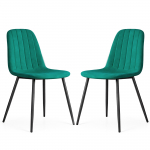 Toolide komplekt Akord Lumo, matt, roheline v., 43.5 cm x 45.5 cm x 87 cm, 2 tk