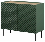 Kummut Cama Onda, roheline v., 85 cm x 98 cm x 45 cm