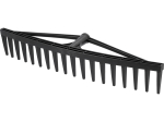 Reha universaalne Flo 35789, varreta, must v.