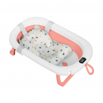 Kokkupandav beebivann Ricokids RK-287, valge v./roosa v., 85 cm