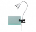 Klambriga laualamp Reality Arras, LED, 4W, h&otilde;be v./titaan v.