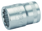 Pikk padrunv&otilde;ti Bahco Bi-Hex Socket, HEX, 25.5 mm, 1/4", 3/8"