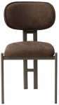 Toolide komplekt Kalune Design Muriz 4970 974NMB1976, matt, pruun v./cappuccino v., 47.5 cm x 43 cm x 83 cm, 2 tk