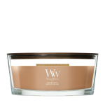 K&uuml;&uuml;nal, l&otilde;hna WoodWick Hazelnut Roast, 40 - 65 h, 453 g, pruun v.