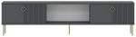 TV-kapp Kalune Design Paye, antratsiit v./kuld v., 30 cm x 180 cm x 45 cm