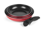Pannide komplekt Russell Hobbs RH03995, &Oslash; 28 cm, alumiinium, Punane v.