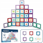 Magnetkonstruktor Woopie 3D Learning Numbers, 70 tk, mitmev&auml;rviline