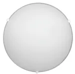 Valgusti lagi Candellux Lighting Bianca 13-52476, LED, 3000 &deg;K, 1 x 10 W, valge v. / valge v., 30 x 30 cm