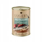 M&auml;rg koeratoit Lugers Daily Pleasures, tursk/makrell, 0.4 kg