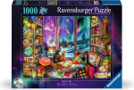 Pusle Ravensburger The Winter Reading Nook, 70 cm x 50 cm, 1000 tk, mitmev&auml;rviline