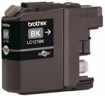 Tindiprinteri kassett Brother LC121BK, must v.