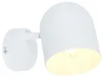 Valgusti seinale Candellux Azuro 91-63243, E27, 1 x 40 W, valge v. / valge v.