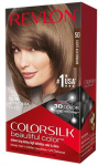 Juuksev&auml;rv Revlon Colorsilk Beautiful Color, light brown ash, Light Brown Ash 50, 59.1 ml
