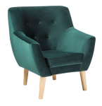 Tugitool Nordic 1, roheline v., 76 cm x 75 cm x 90 cm