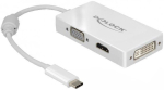 Juhe Delock USB Type-C male, HDMI, 0.13 m