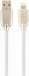 Juhe Gembird USB To Lightning Premium USB 2.0, Apple Lightning, 2 m, valge