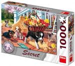 Pusle Dino Puppies 53255, 66 cm x 47 cm, 1000 tk, mitmev&auml;rviline