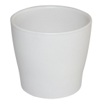 Lillepott Domoletti, keraamiline, &Oslash; 24 cm, valge v.