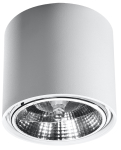 Valgusti lagi Sollux Plafond Tiube 5903282706941, GU10, 1 x 40 W, valge v. / valge v.