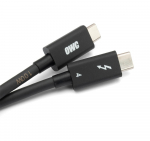 Kaabel OWC OWCCBLTB4C1.0M, 2 x USB Type-C, 100 cm, must v.