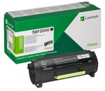 Toonerikassett Lexmark 56F2000, must v.