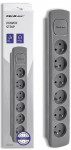 Pikendusjuhe Qoltec Power Strip, 1.5 mm&sup2;, 1.8 m, 6 pesa