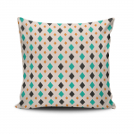 Dekoratiivpadjap&uuml;&uuml;r Mioli Decor NKLF-184, mitmev&auml;rviline, 43 cm x 43 cm
