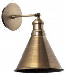 Valgusti seinale Opviq Berceste N-681, E27, 1 x 40 W, kuldne v.