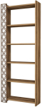 P&otilde;randariiul Kalune Design City 845HCT3606, valge v./p&auml;hklipuu v., 170 cm x 64.6 cm x 24.2 cm