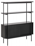 P&otilde;randariiul Angus 90918, must v., 114 cm x 27 cm x 94 cm