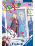 Maalimine numbrite j&auml;rgi Ravensburger CreaArt Frozen Sisters Power, mitmev&auml;rviline