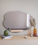 Peegel Kalune Design Ohho, rippuv, 60 cm x 85 cm, must v.