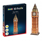 3D-pusle Revell Big Ben 00120, 7 cm x 7 cm, 13 tk, mitmev&auml;rviline