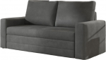 Diivan Wave Paros 06, tumehall v., 90 x 151 cm x 90 cm