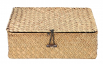 Kaanega hoiukarp, esemete hoidmiseks Homla Talulah 994740, pruun v., 20 x 25 x 8 cm