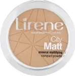 Kompaktne pulber Lirene City Matt, beež v., 03 beige, 9 g
