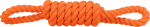 M&auml;nguasi koerale, k&ouml;is Trixie Playing Rope, 65 cm, oranž v.