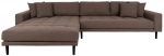 Nurgadiivan House Nordic Lido Lounge, pruun v., vasak, 290 x 170 cm x 76 cm