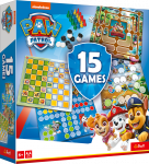 Lauam&auml;ngude komplekt Trefl Paw Patrol 15in1, eriv&auml;rviline, EN